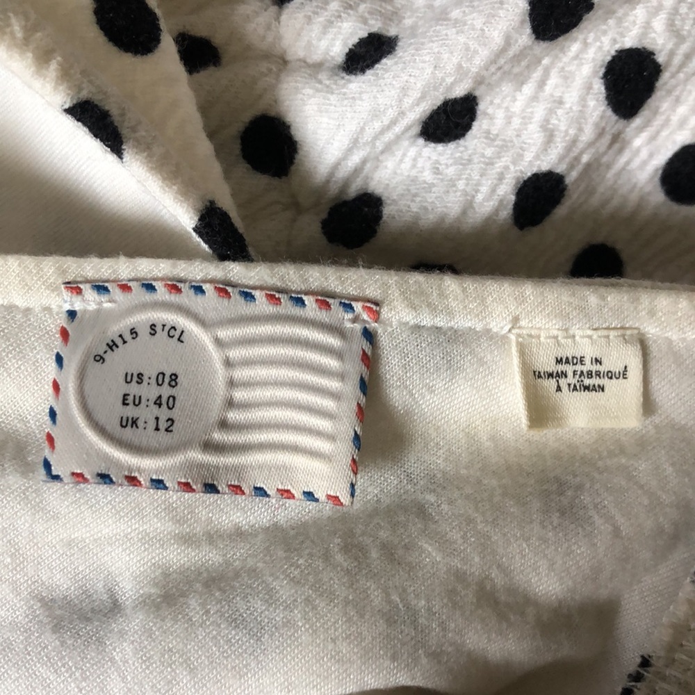 Polka dot Anthropologie dress size 8 - Picture 4 of 5